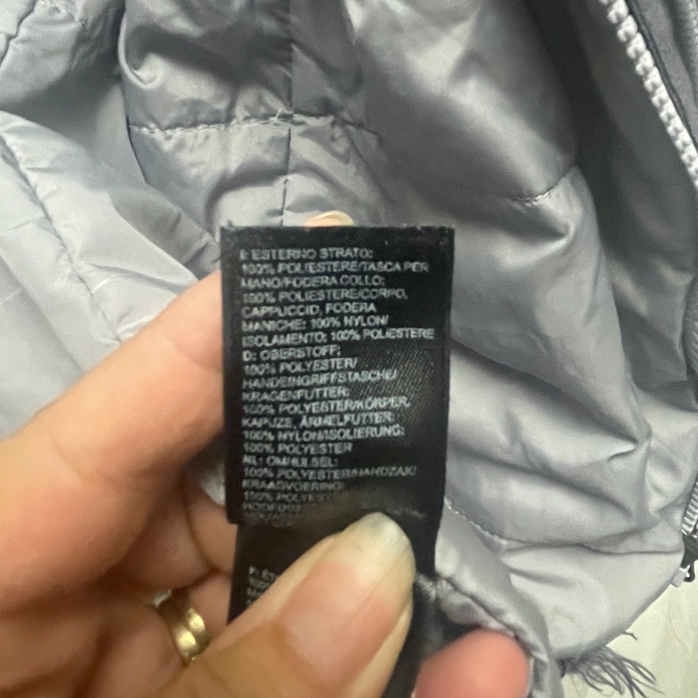 The North Face Womens Purple The NorthInsulated Hyvent Jacket Hooded Size Medium - Picture 2 of 16
